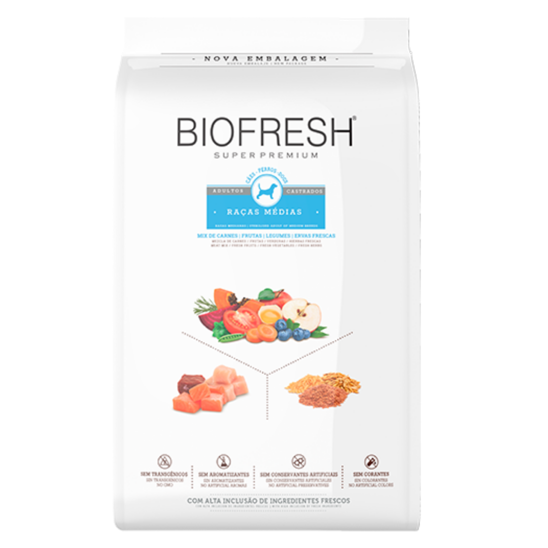 Bio Castrado RM Biofresh Perro Adulto Castrado Raza Mediana 10,1 kg - Imagen 1