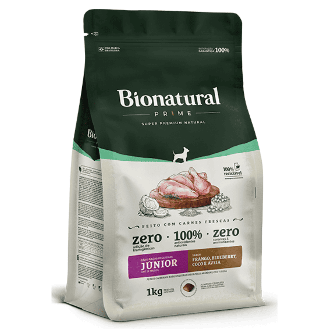 Bionatural Cachorro RP Bionatural Prime Dog Perro Cachorro Raza Pequeña 2,5 kg - Imagen 1