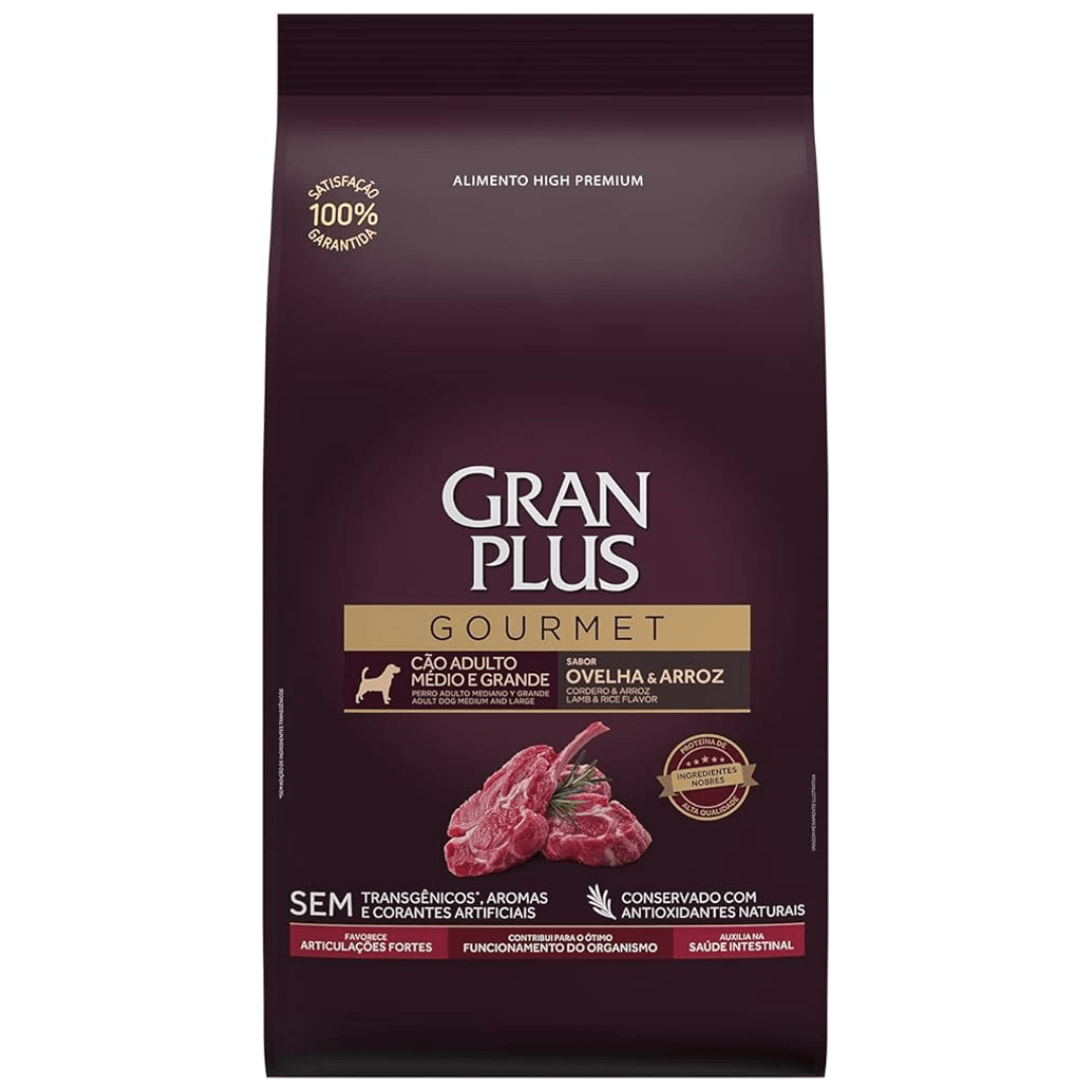 GP Gourmet Cordero Gran Plus Gourmet Perro Adulto Cordero 16,5 kg - Imagen 1