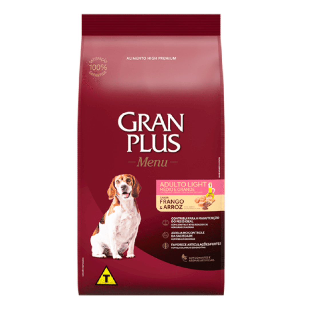 GP Menu Light Gran Plus Menu Perro Adulto Light 15 kg - Imagen 1