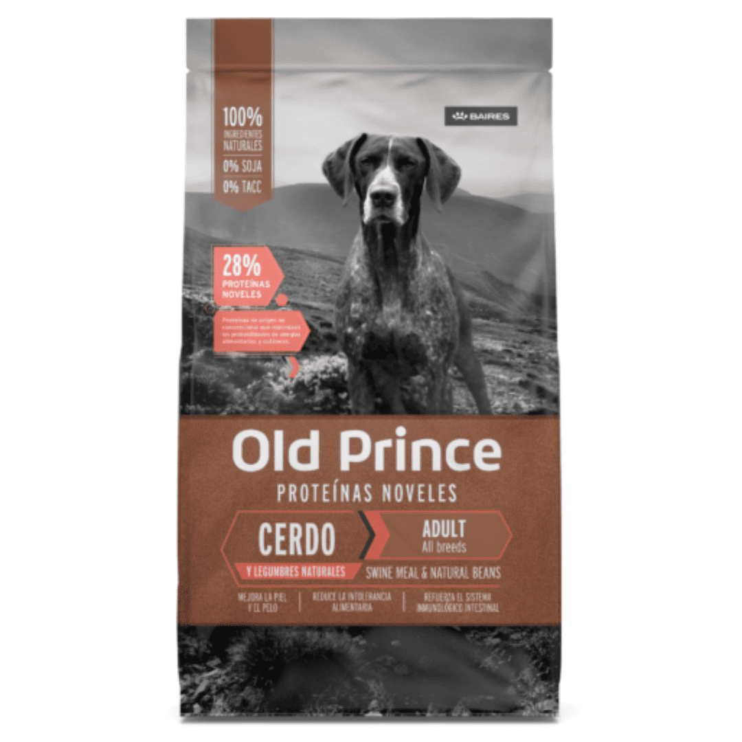 OP Novel Cerdo Old Prince Noveles Perro Adulto Cerdo 3 kg - Imagen 1