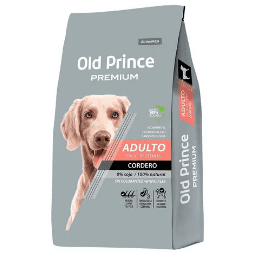 OP Premium Cordero Old Prince Premium Perro Adulto Cordero 15+3 kg - Imagen 1