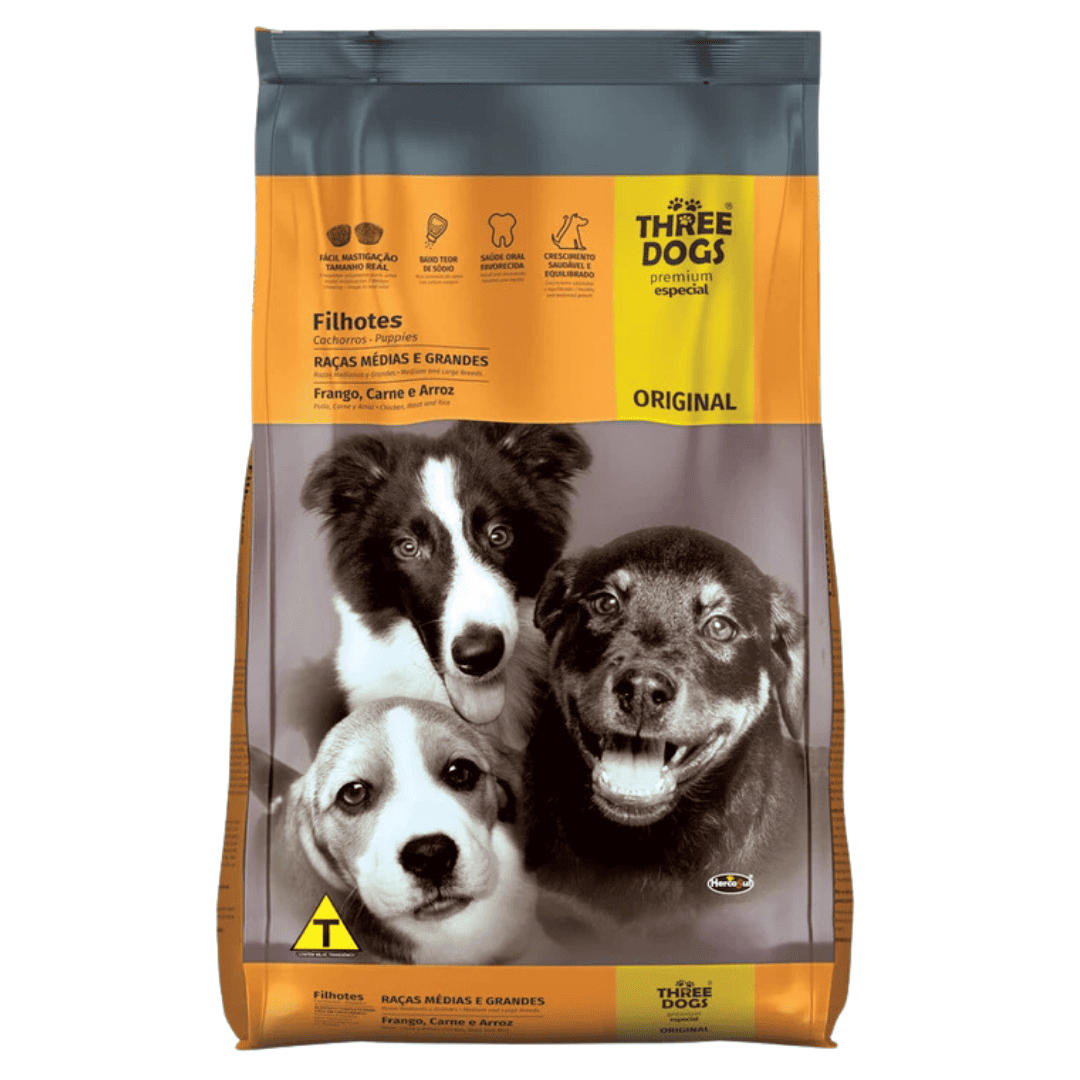 TD Original Cachorro Three Dogs Original Perro Cachorro 15 kg - Imagen 1