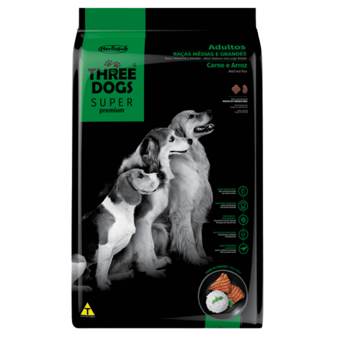 TD SP Adulto Three Dogs Super Premium Perro Adulto 17 kg - Imagen 1
