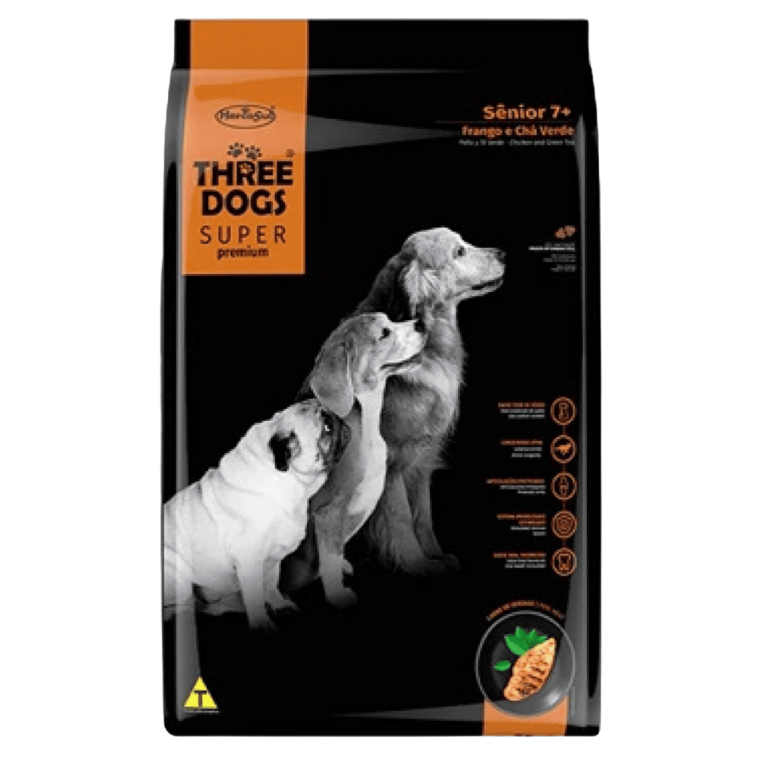 TD SP Senior Three Dogs Super Premium Perro Senior 17 kg - Imagen 1